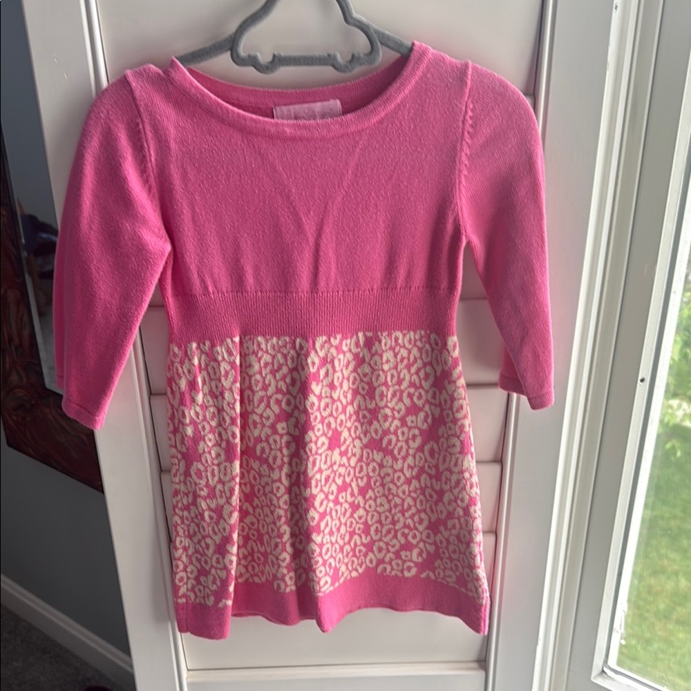 Lilly Pulitzer Pink and White Casual Dress